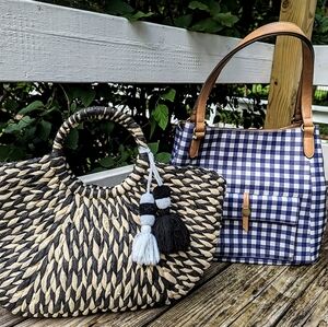 Like New! Cute Summer Bags. BOTH for $30 Total. Will sell separately as well.